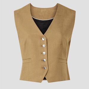 Club Monaco Button-Up Vest size 2